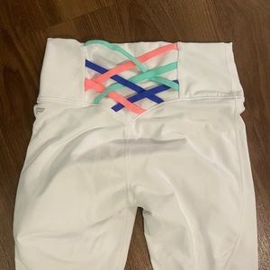 Fabletics white leggings